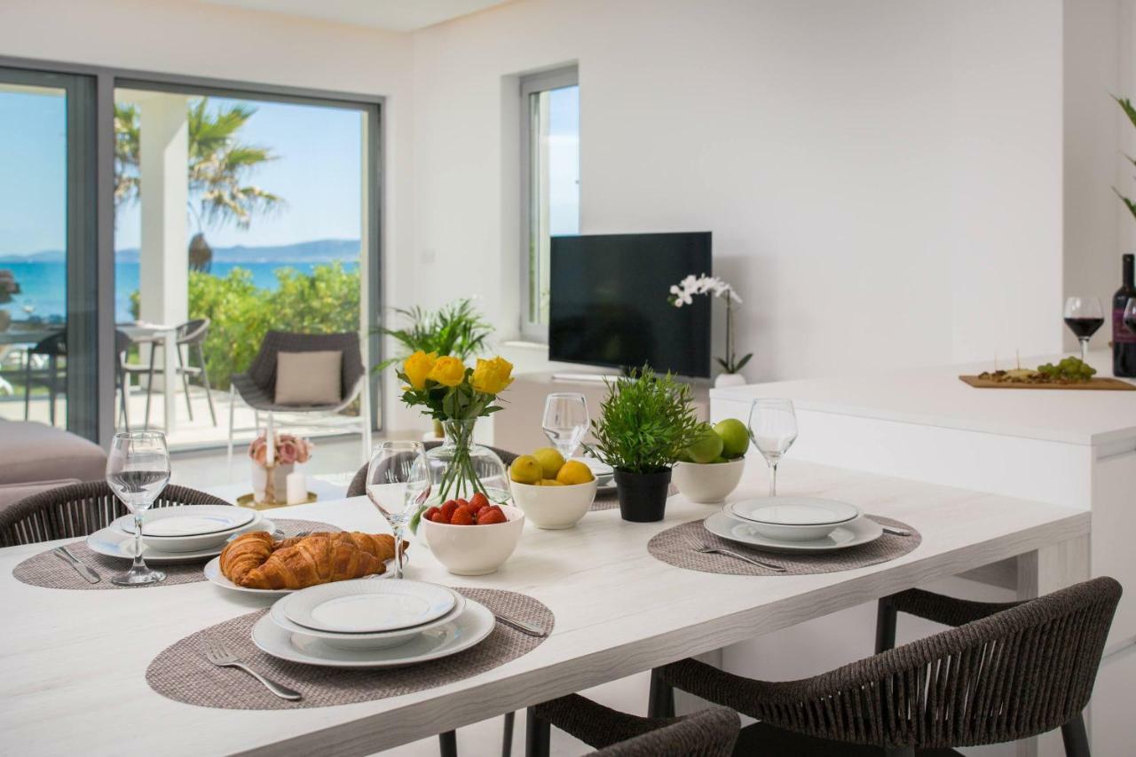 Luxury Design Beach Front Apartment Sukošan Exteriör bild